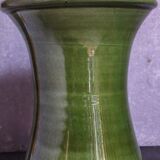 Vintage ceramic diabolo vase from the 1950s