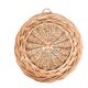 Round wicker or wall decoration, 1950s