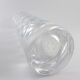 Cylindrical vase faceted crystal of the years 60/70