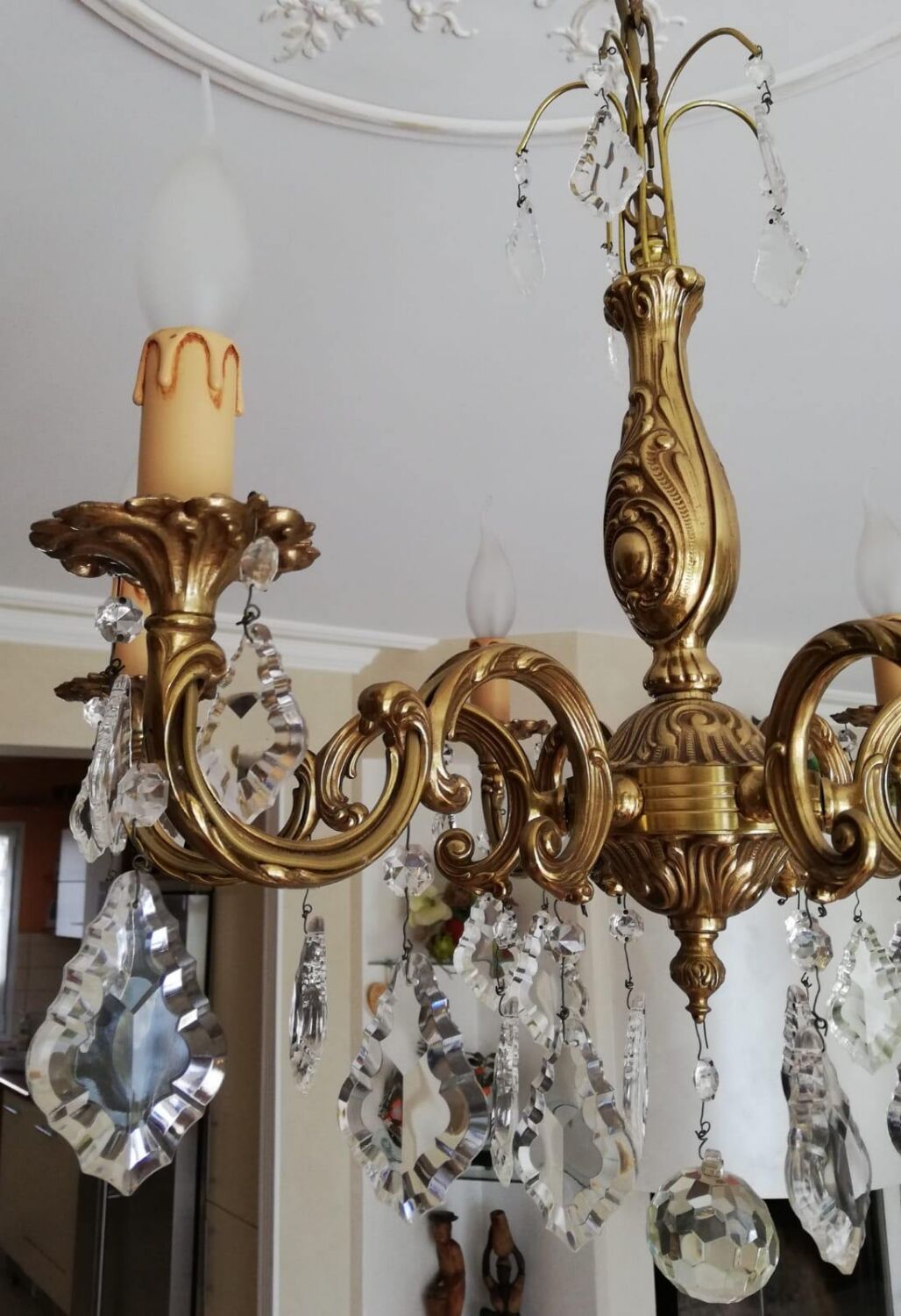 Tassel chandelier