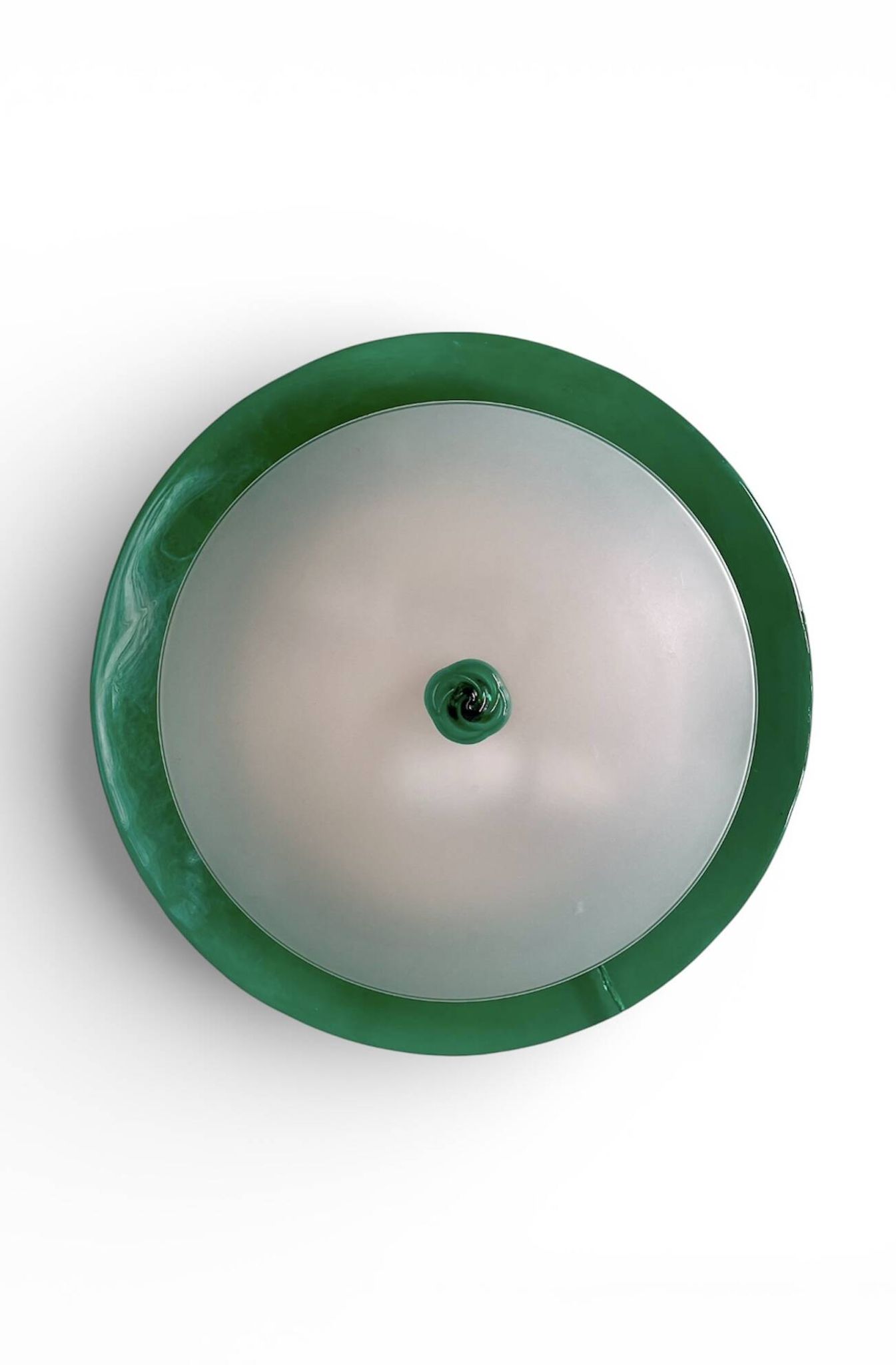Italian design glass wall light post-modern 1980 Alberto Giberti