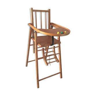 Chaise haute pliante