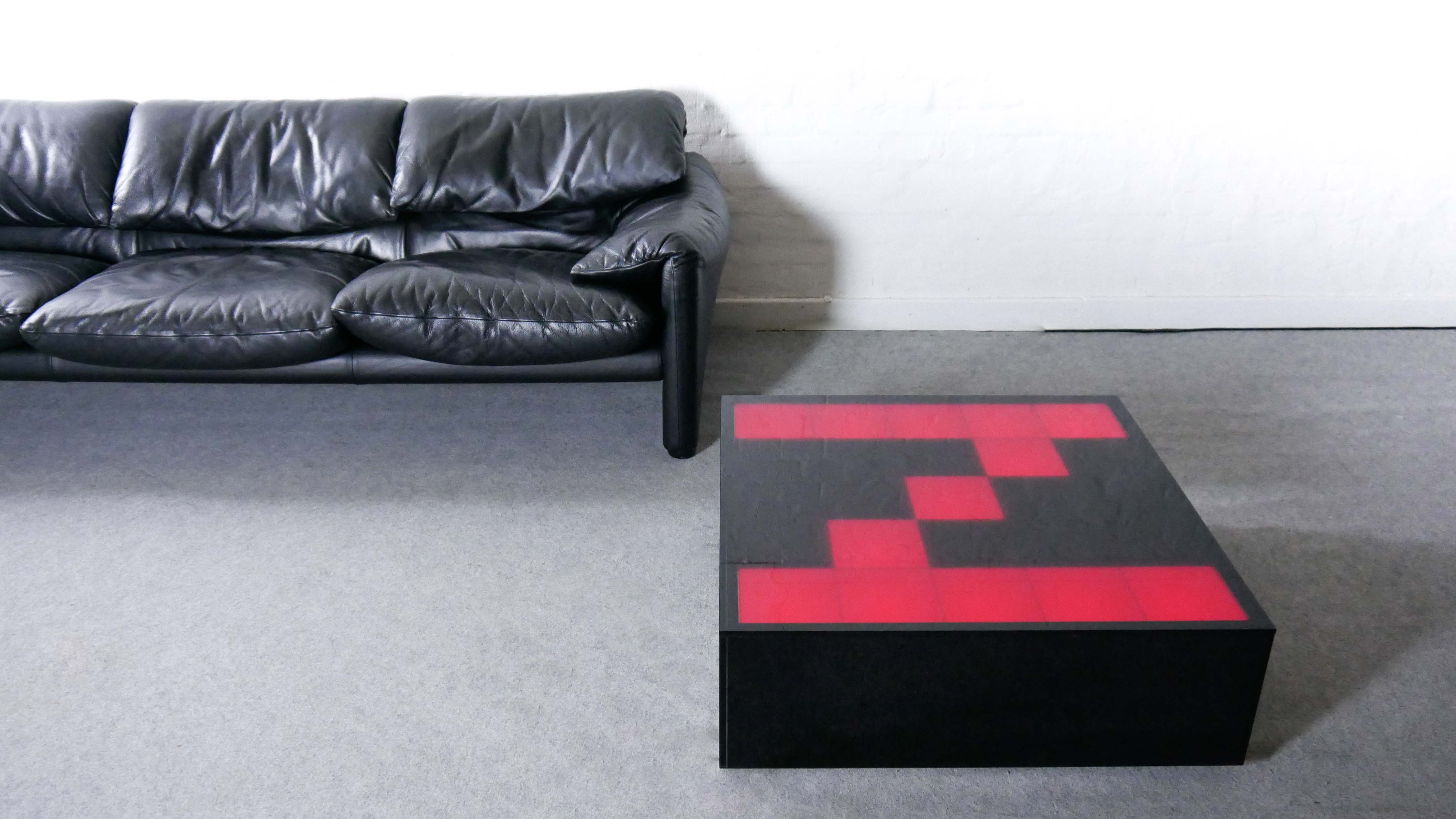 Daft Punk Light Table Coffee Table by Daft Punk and Tom Dixon for Habitat, 2004