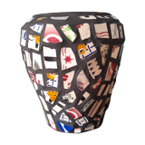 Mosaic vase