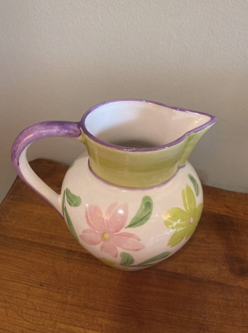 Flowery carafe