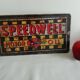2 Vintage sheet metal plates / Harley-Davidson garage / speedwell