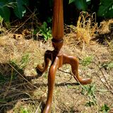 Large wooden lamp base