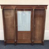 Mahogany Empire bookcase
