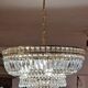 Lustre pampille vintage