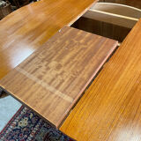 Round table extension butterfly vintage year 70