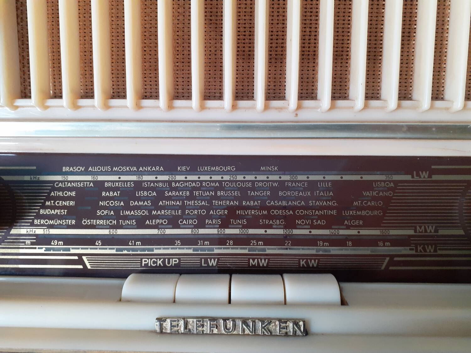Old telefunken radio