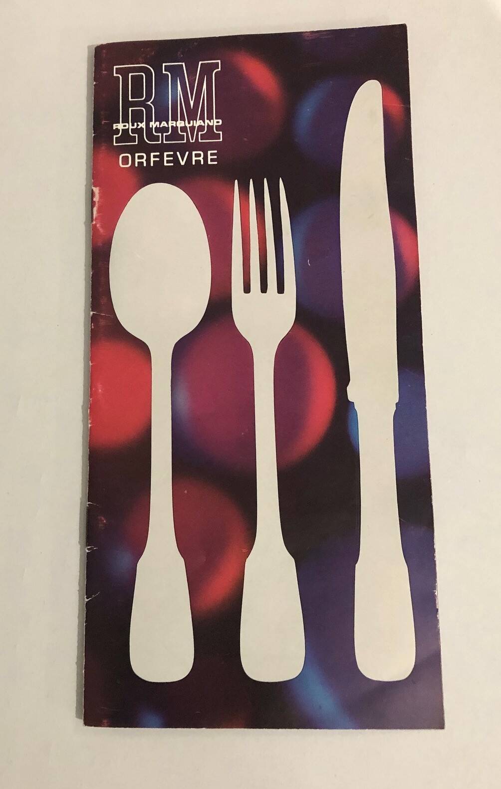 Silver plated cutlery set 89 pieces Roux Marquand