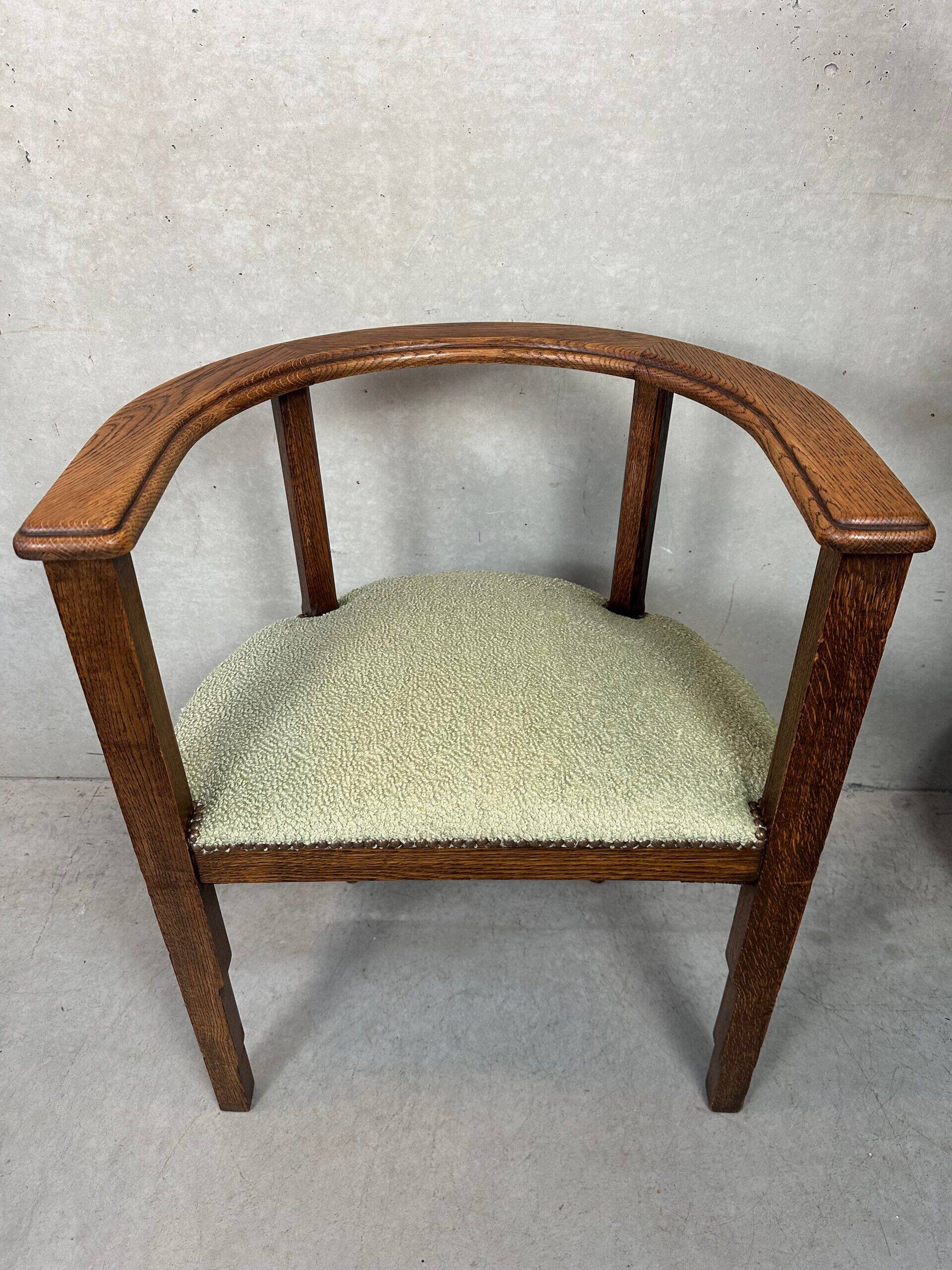 Original art deco chair – oak
