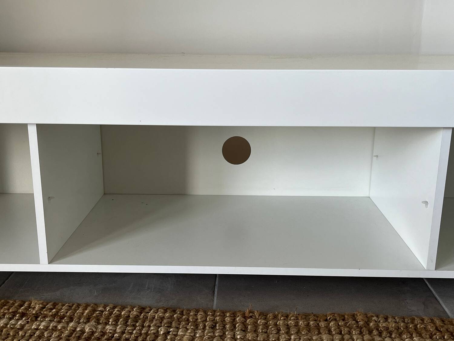 Cream white sideboard from the 80s-90s