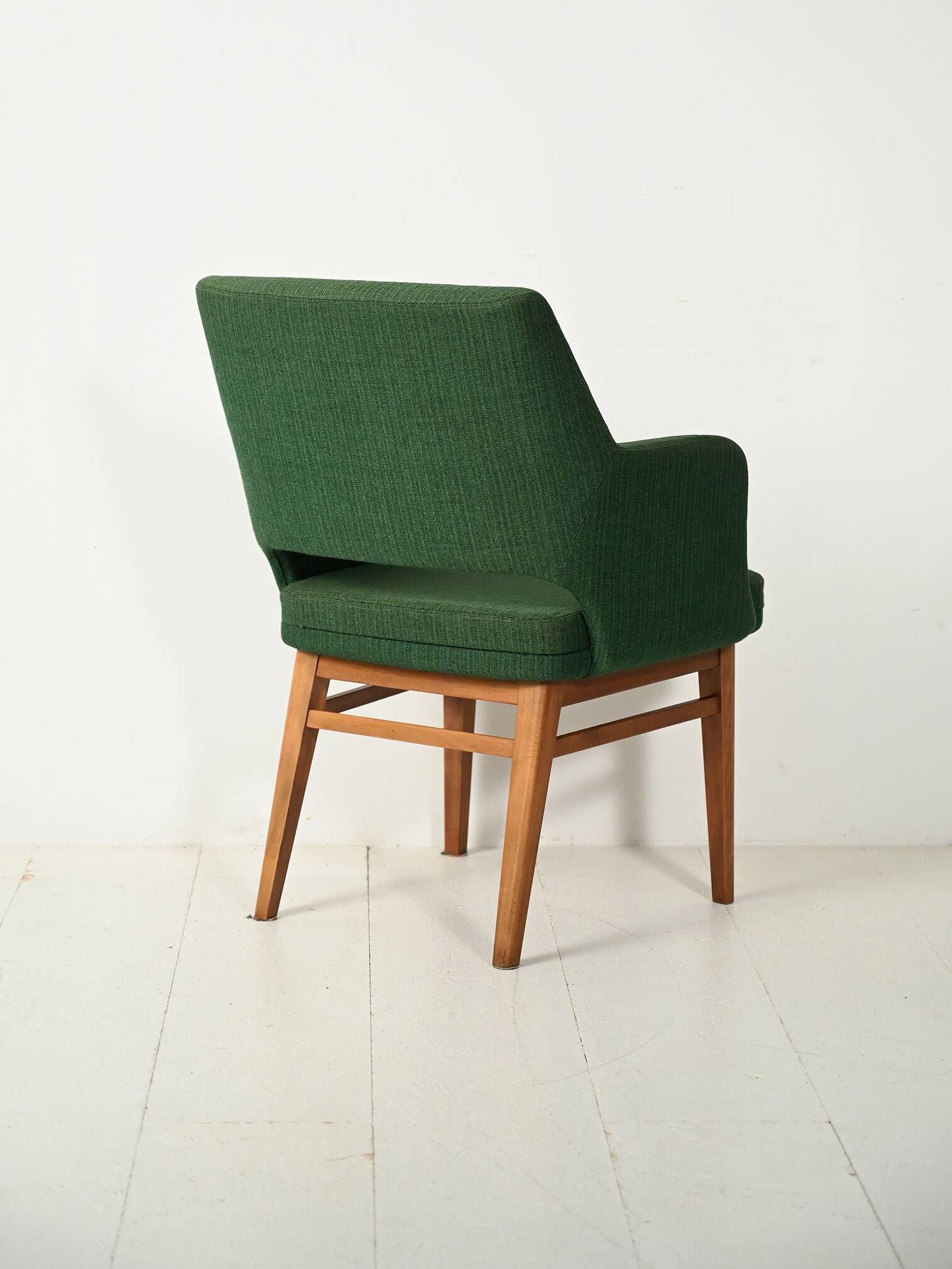 Oslosund armchair by Kinnarps in forest green, 1950s