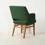 Oslosund armchair by Kinnarps in forest green, 1950s