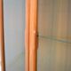 Danish solid teak display cabinet 1960s Scandinavian vintage
