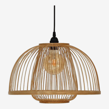 Bamboo pendant light