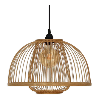 Bamboo pendant light