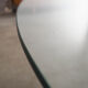 Glass table, Italian design, 1970s, manufactured by Gastone Rinaldi