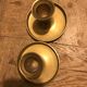Brass candlestick duo