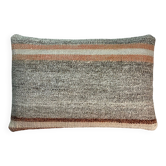 Housse de coussin kilim turc vintage, 30 x 50 cm