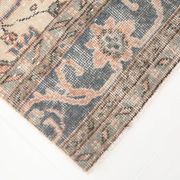 3x10 Rug For Hallway Pale Red Oriental Vintage Runner Rug 91x315Cm