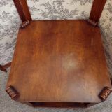 Art Deco Square Pedestal Table