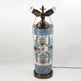 Mid-Century Ceramic Lamp by Marianne Johnson Hansen for Aluminia Faience