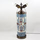 Mid-Century Ceramic Lamp by Marianne Johnson Hansen for Aluminia Faience