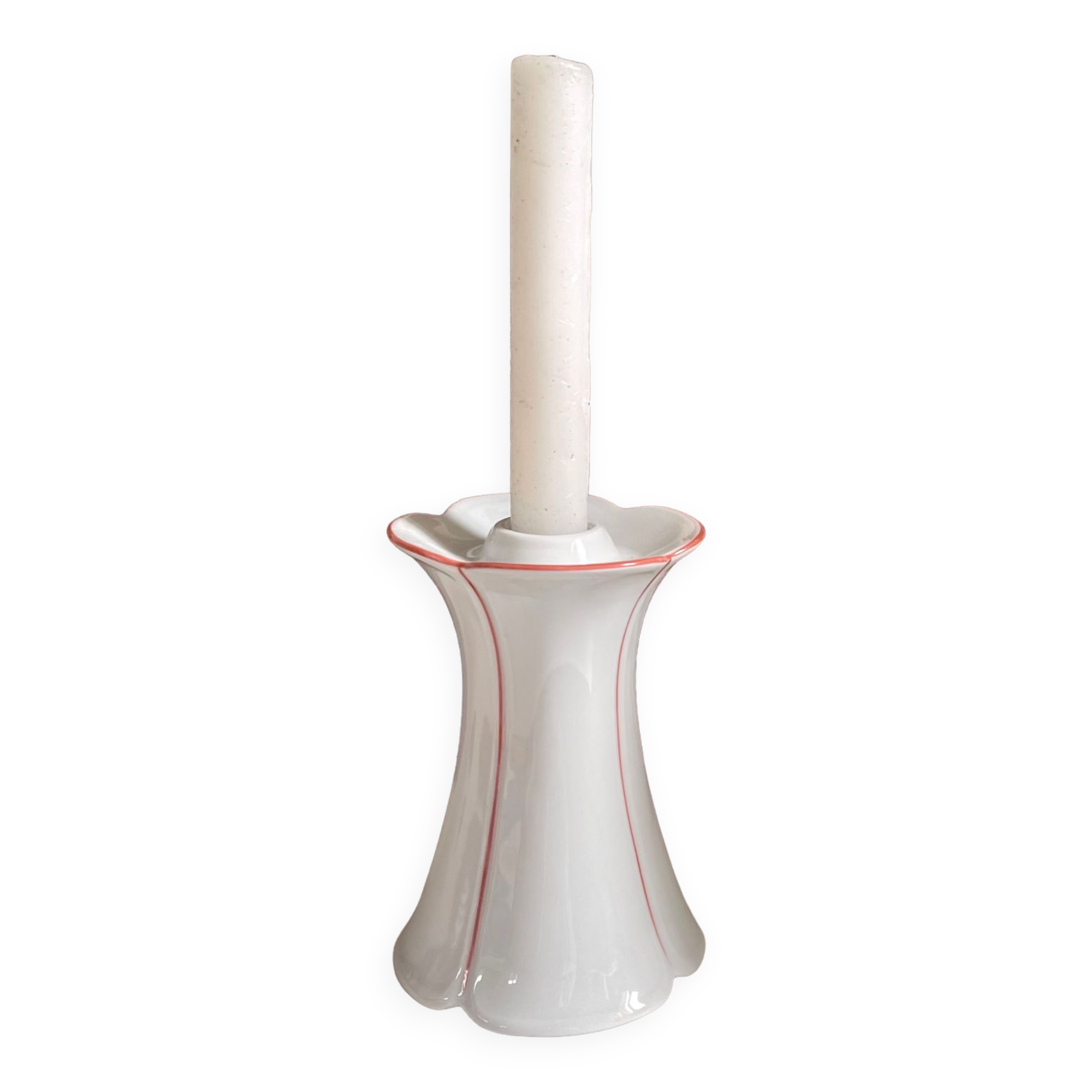 Porcelain candle holder