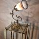 bronze lamp napoleon style lll 4 kg 36x27 cm tulip type muller unsigned