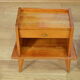 Pair of feet compas side tables - 1950