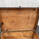 Painted wooden trunk L83 X H37 X P56