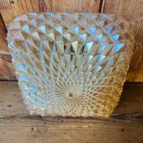Vintage Chiseled Glass Ceiling Light