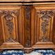 Louis XV style carved walnut chest of drawers