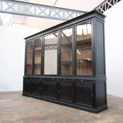 Large wooden hat maker's cabinet – early 20th century