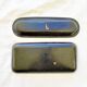 oval and rectangular trays / papier-mâché with golden stars NAPOLEON III / 1set of 2 pieces