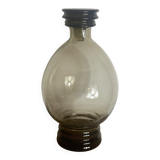 Art Deco smoked glass carafe