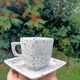 Ensemble de Tasses à Café Contemporaines