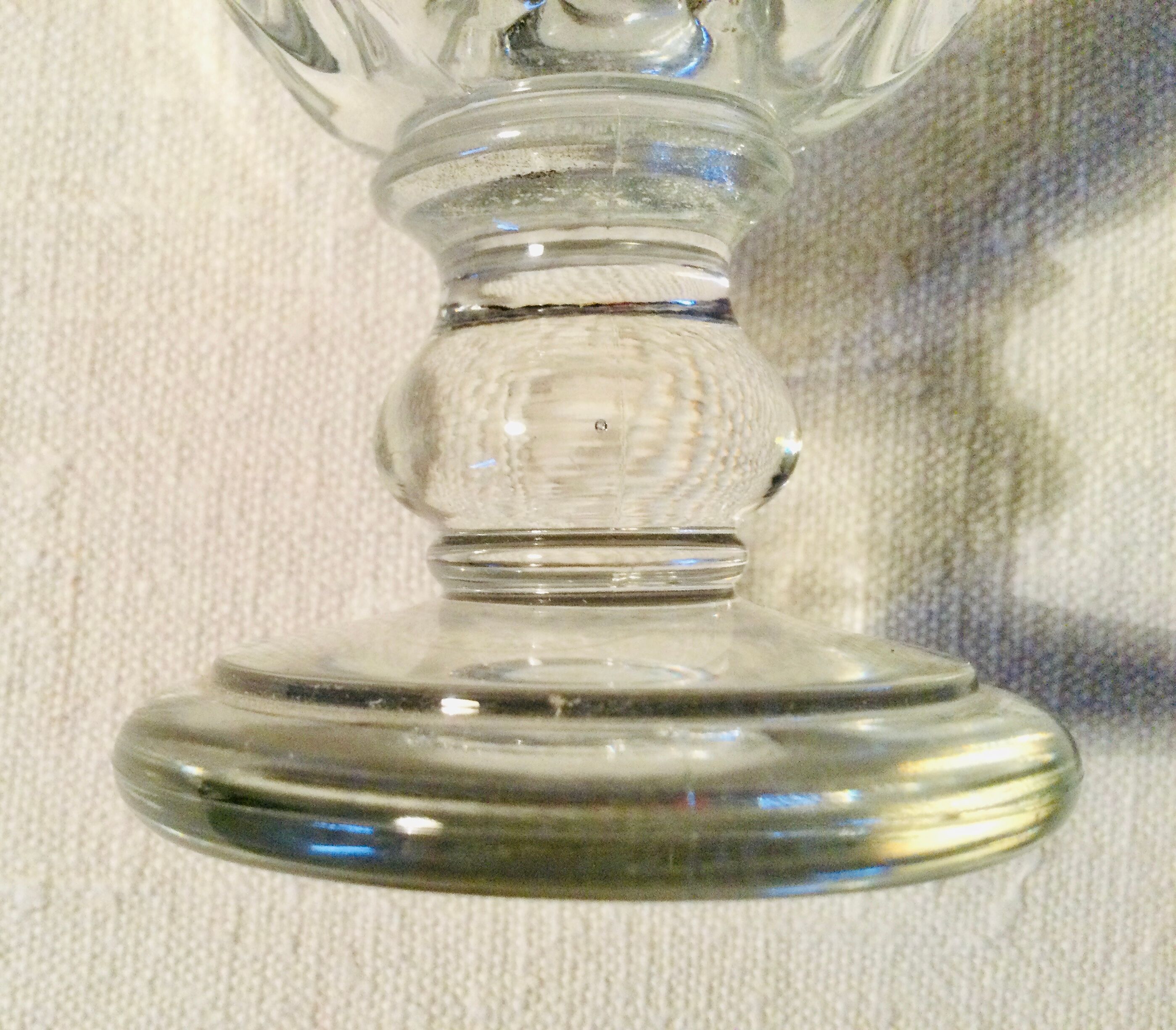 Flacon de parfum cristal Balenciaga  année 50