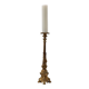 Large 18th century bronze and copper church candle holder, France