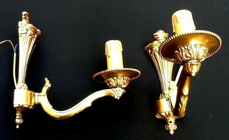 Paire d' appliques Sampa Helios, années 70