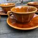 4 tasses et sous tasses Luneville