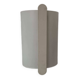 Vintage opaline glass wall light, Delmas France 1970