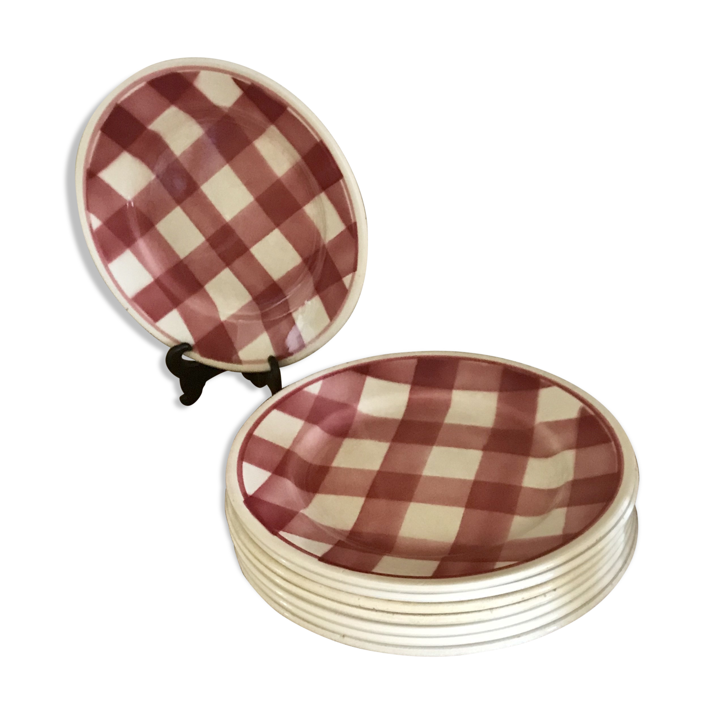 Givors checkered plates