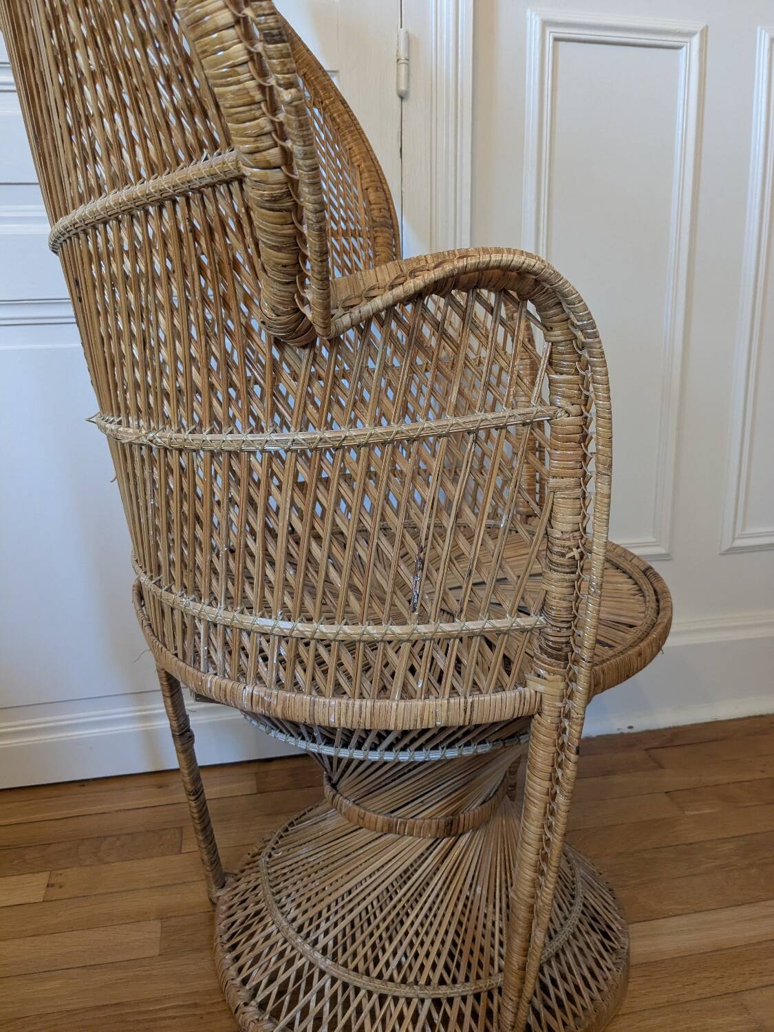 Fauteuil en rotin Emmanuelle