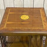 English yew revolving library from the 1950s