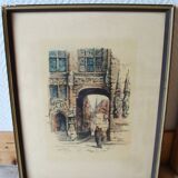 Engraving of Brugge / Jon Korthals