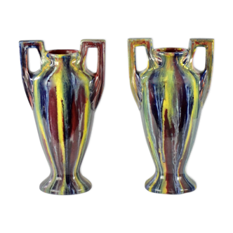 Pair of art deco vases  20